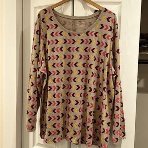 NWT Lane Bryant long sleeve top 26/28